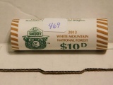 ROLL OF 40-2013D WHITE MOUNTAIN NATIONAL PARK QUARTERS IN BANK ROLL BU