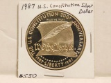1987 U.S. CONSTITUTION SILVER DOLLAR PF