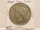 1926D PEACE DOLLAR