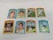 Lot of 8 Different 1972 Topps High Series Baseball Cards