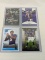 RED HOT! Lot of 4 Lamar Jackson Rookie Cards Ravens