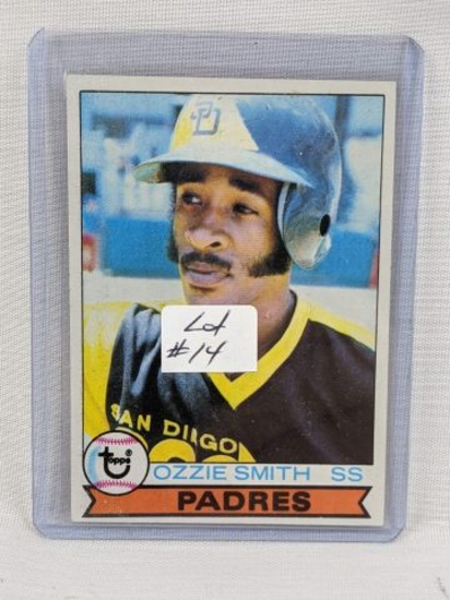 1979 Topps Ozzie Smith Rookie Card Card #116