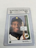 1989 Upper Deck Ken Griffey Jr Rookie Graded Beckett 8.5