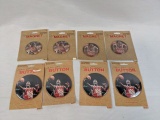 Lot of 8 Vintage Michael Jordan Buttons and Magnets