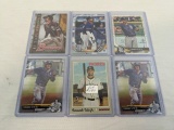 Lot of 6 Fernando Tatis Jr Rookies and Pre Rookies