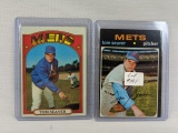 1971 and 1972 Topps Tom Seaver Cards