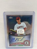 2011 Topps Chrome Mark Trumbo Autograph Rookie Card