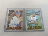 Lot of 2 1967 Topps Williams and Jenkins