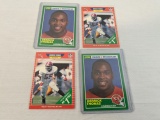Lot of 4 Derrick Thomas Rookie Cards