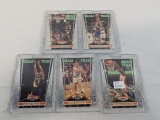 Lot of 5 1992-93 Stadium Clum Beam Team Cards