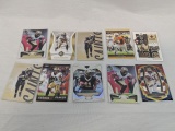 Lot of 10 Different Alvin Kamara Football Cards