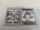 Lot of 2 Saquon Barkley Rookie Insert Cards