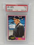 1981 Topps Kirk Gibson Rookie Card Graded PSA 7 Card #315