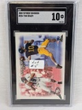 2000 Skybox Dominion Tom Brady Rookie Graded SGC 10