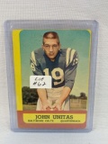 1963 Topps John Unitas #1