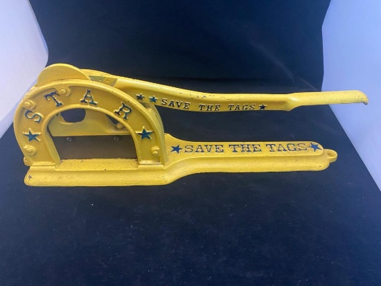Star Tobacco Cutter "SAVE THE TAGS"