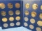 SET OF 60 CALIFORNIA COM. MEDALS IN ALBUM PF