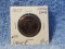 1857 SMALL DATE LARGE CENT AU+