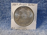 1887 MORGAN DOLLAR BU