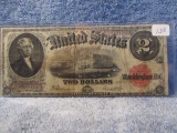 1917 LEGAL TENDER $2. NOTE VF