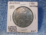 1780 MARIA THERESA SILVER RESTRIKE