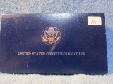 1987S U.S. CONSTITUTION SILVER DOLLAR IN HOLDER PF