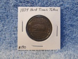 1834 HARD TIMES TOKEN