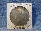 1922 PEACE DOLLAR