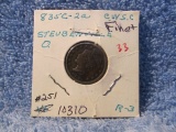 1863 CIVIL WAR STORE TOKEN J.W. GRAY GROCERIES STUEBENVILLE, OH.