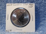 2014 CANADIAN SILVER MAPLE LEAF BU