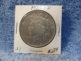 1922 PEACE DOLLAR AU