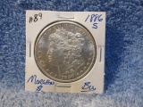 1886S MORGAN DOLLAR BU TOUGH DATE