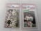 1987 Topps Randall Cunningham PSA 9 & 1991 Pro Set Emmitt Smith PSA 9