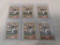 (6) 1987 Topps Traded Greg Maddux Cards - Raw
