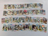 1974 Topps baseball lot of 80 cards, no doubles