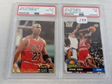 (2) 1992 Michael Jordan-PSA Graded