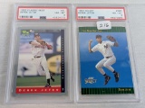 (2) 1993 Derek Jeter-PSA 8