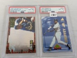 (2) Ken Griffey Jr.-PSA 8