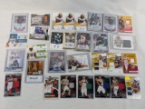 factory signed and Patches/Relic lot of 39, 27 signed and 12 patches, all sports
