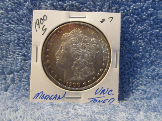 1900S MORGAN DOLLAR UNC