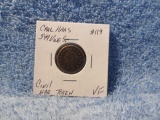 CIVIL WAR TOKEN CARL HAAS 549 VINE ST. VF