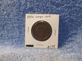 1856 LARGE CENT XF