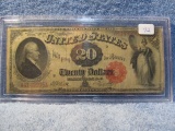 1880 U.S. $20. LEGAL TENDER NOTE