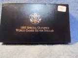 1995 SPECIAL OLYMPICS UNC SILVER DOLLAR