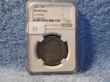 1806 BUST HALF NGC AU-DETAILS CLEANED