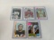 Topps football Rookie lot of 5: Theismann, Stallworth, Kuechenberg, Dierdorf, Cunningham, VG+-NM