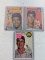 1954 Topps lot of 3 w/Pesky, Terwilliger, Stephens, VG-VG+