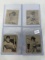 (4) 1948 Bowman Baseball Cards - Cooper, Rigney, Blackwell & Thompson - P-F