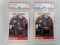 (2) 1989 Hoops Phil Jackson Cards - PSA 9