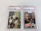 (2) 1991 Bo Jackson PSA Graded Cards - 1991 Fleer All-Pro